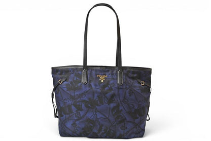 Prada Tote Nylon Baltico Blue