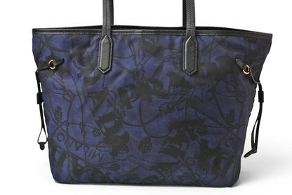 Prada Tote Nylon Baltico Blue — view 2