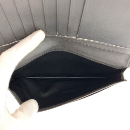 Bottega Veneta Intrecciato Gray Leather Wallet Billfold — view 5