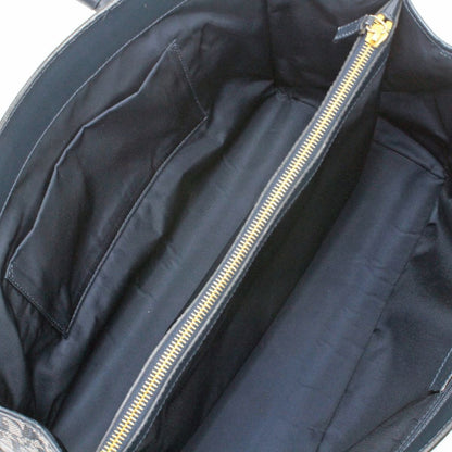 Dior Handbag Trotter Canvas Leather Vintage BO B Navy — view 8