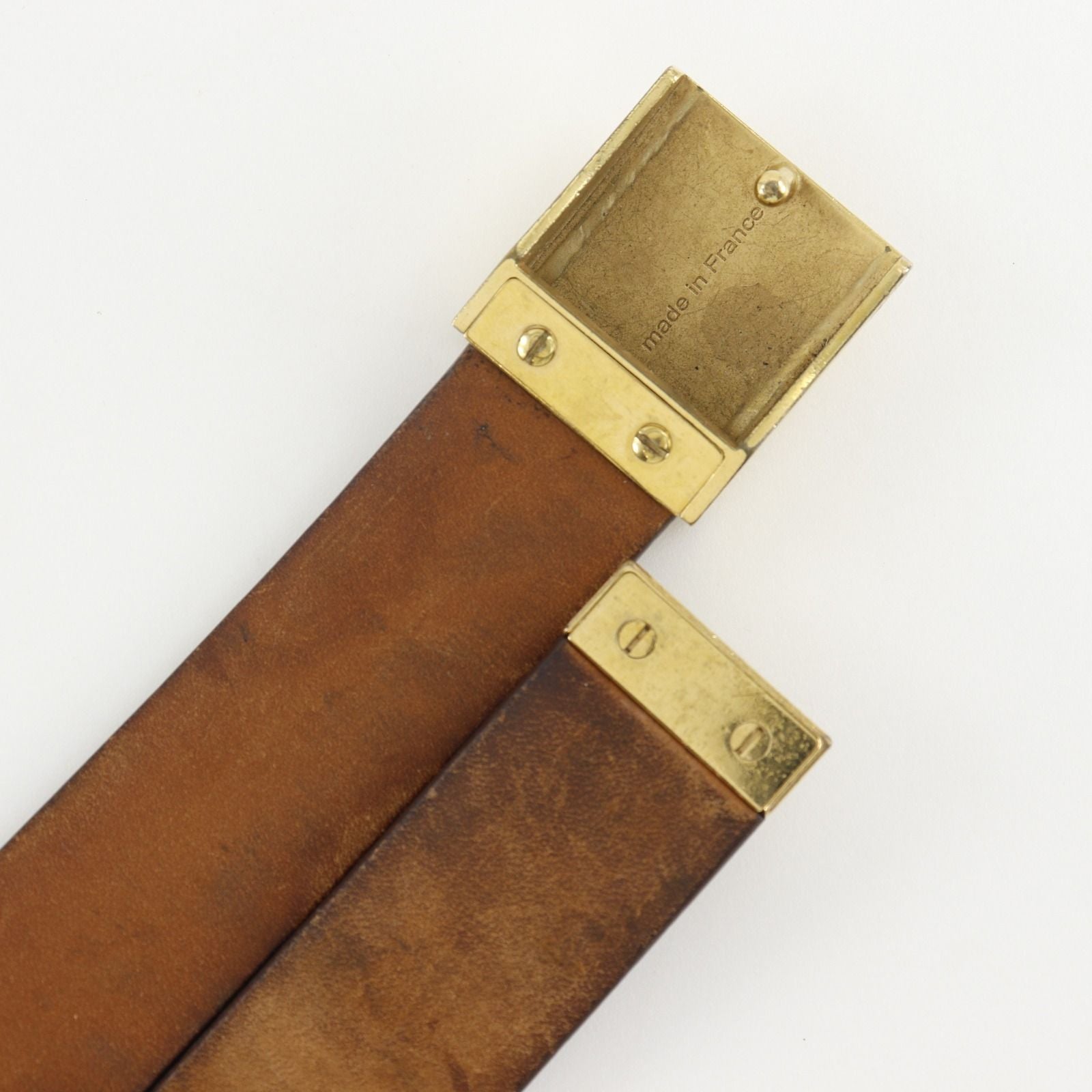 Louis Vuitton Ceinture Carre Monogram Canvas Brown Belt — view 5