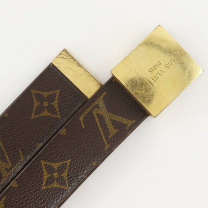 Louis Vuitton Ceinture Carre Monogram Canvas Brown Belt — view 4