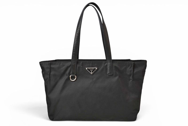 Prada Tote Nylon Nero Black