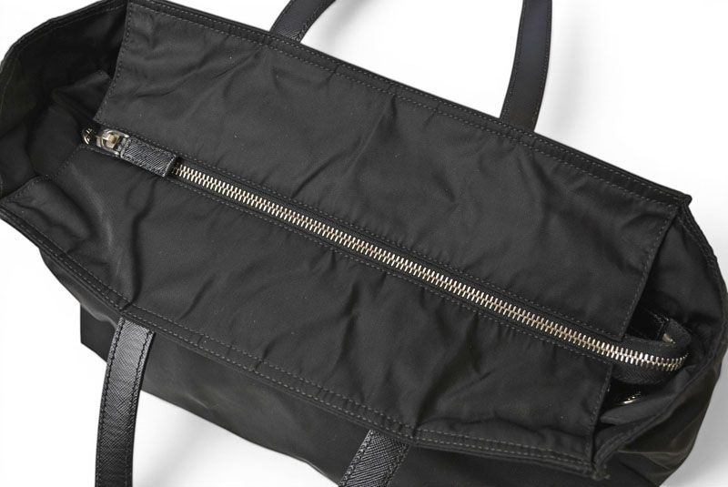 Prada Tote Nylon Nero Black — view 5