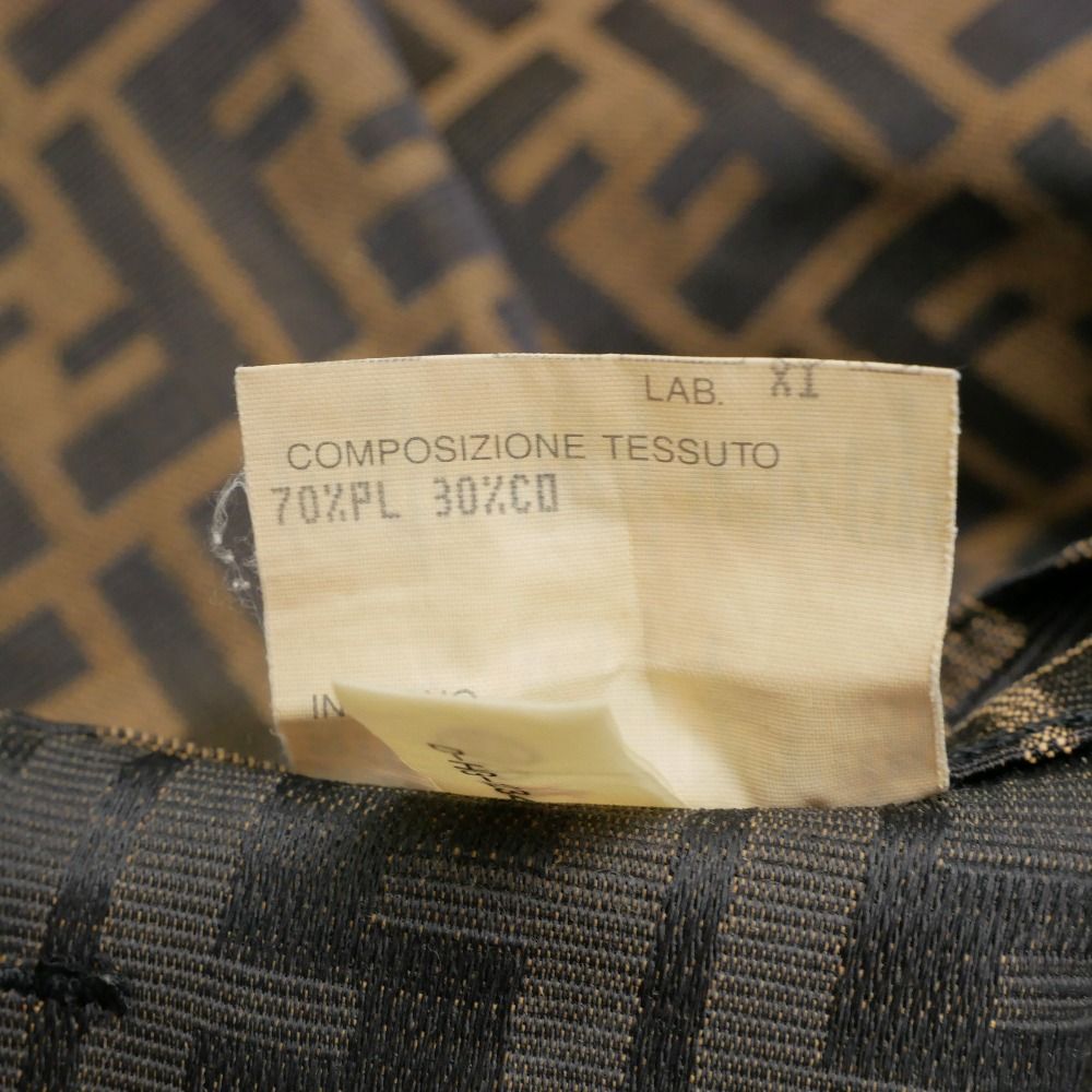 Fendi Vintage Skirt 42 36 28 Zucca Tight — view 9