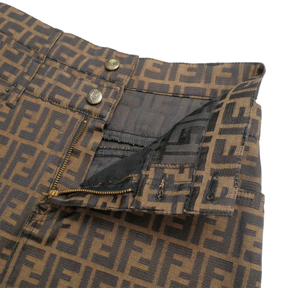 Fendi Vintage Skirt 42 36 28 Zucca Tight — view 6