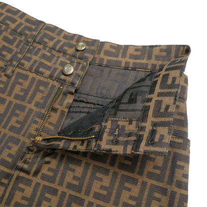 Fendi Vintage Skirt 42 36 28 Zucca Tight — view 6