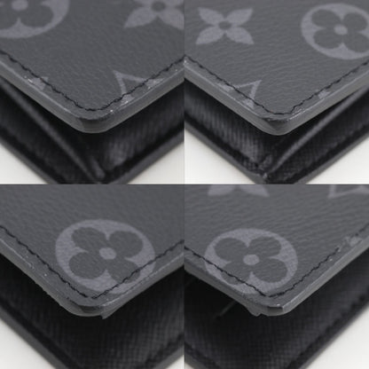 Louis Vuitton Portefeuille Brazza Monogram Eclipse Black Wallet — view 4