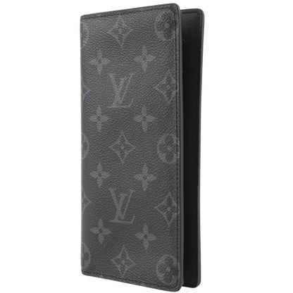 Louis Vuitton Portefeuille Brazza Monogram Eclipse Black Wallet — view 2