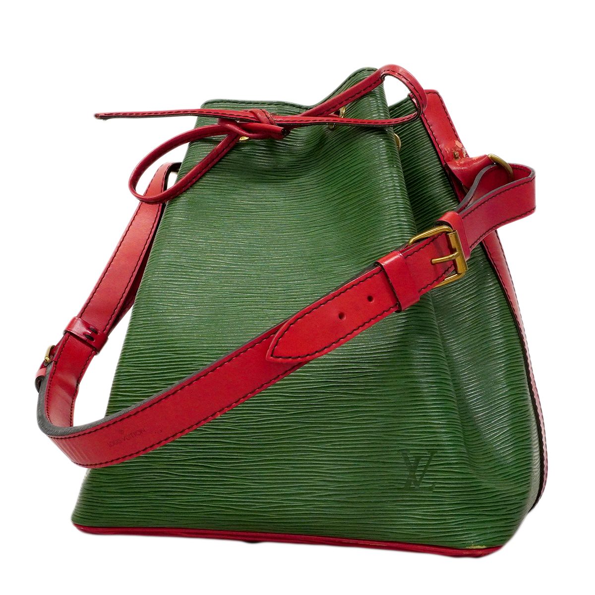 Louis Vuitton Shoulder Bag Epi Petit Noe Borneo Green Castilian