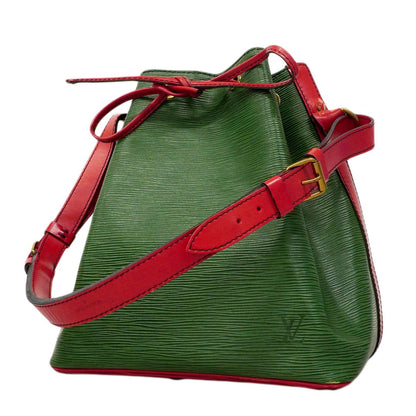 Louis Vuitton Shoulder Bag Epi Petit Noe Borneo Green Castilian