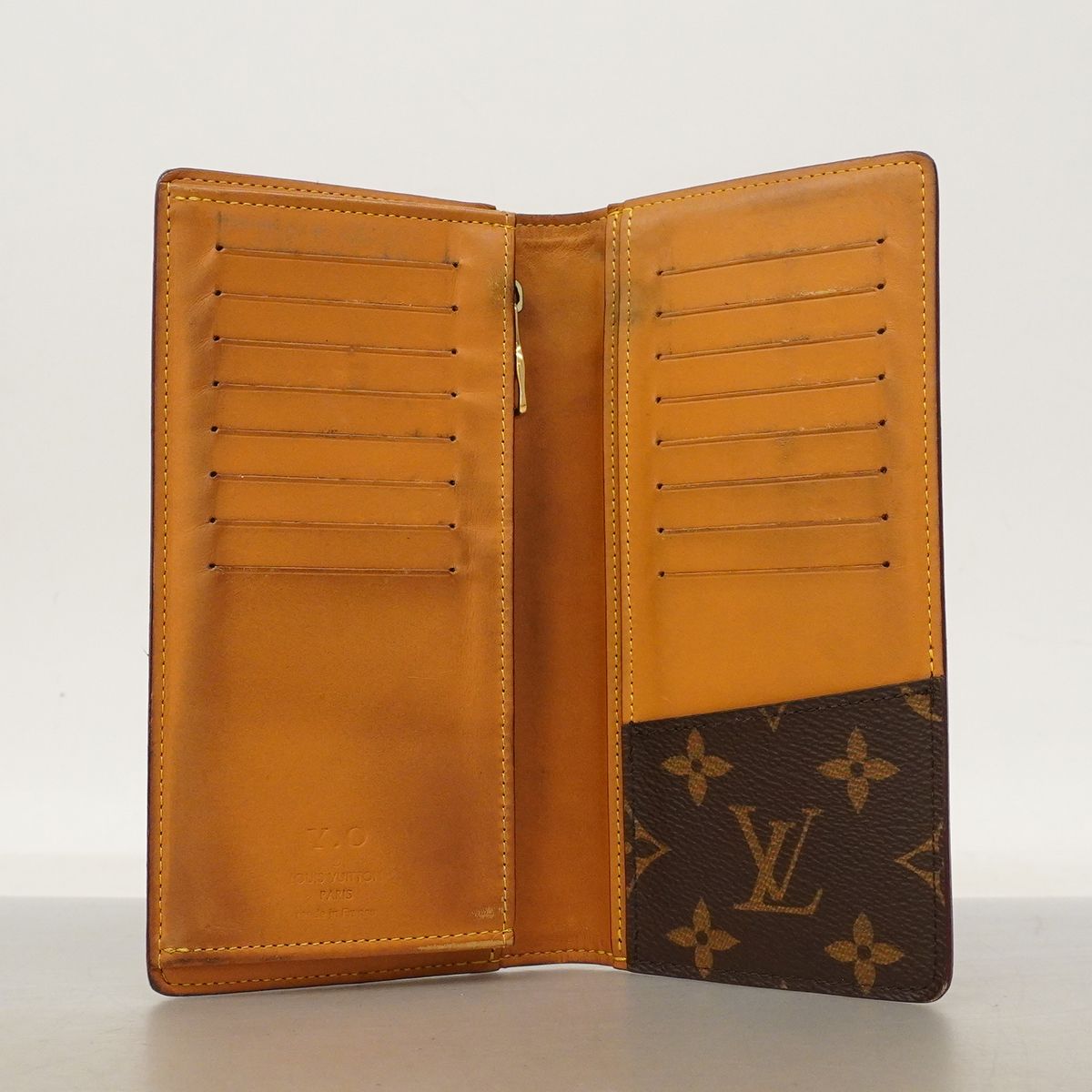 Louis Vuitton Wallet Monogram Archive Portefeuille Brazza Brown — view 4