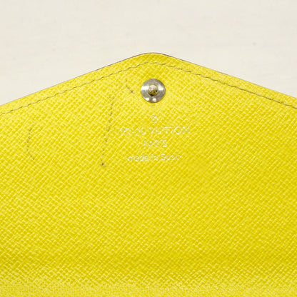 Louis Vuitton Wallet Epi Portefeuille Sarah Pistache — view 5