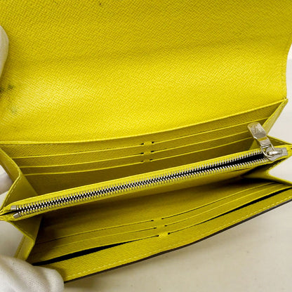 Louis Vuitton Wallet Epi Portefeuille Sarah Pistache — view 4