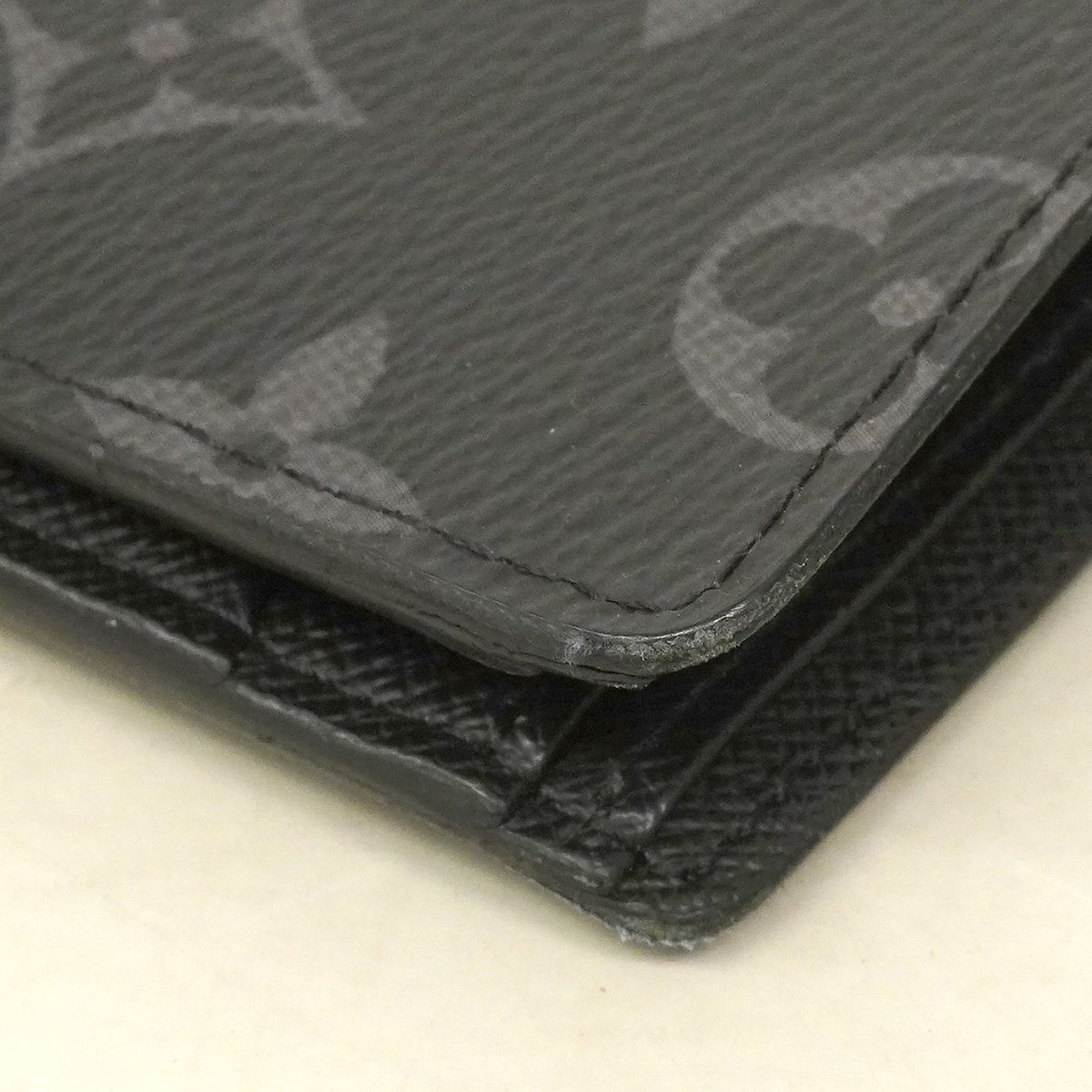 Louis Vuitton Wallet Monogram Eclipse Portefeuille Multiple Black — view 8
