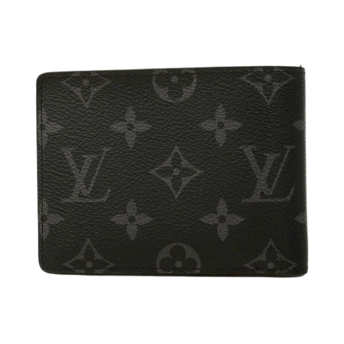Louis Vuitton Wallet Monogram Eclipse Portefeuille Multiple Black