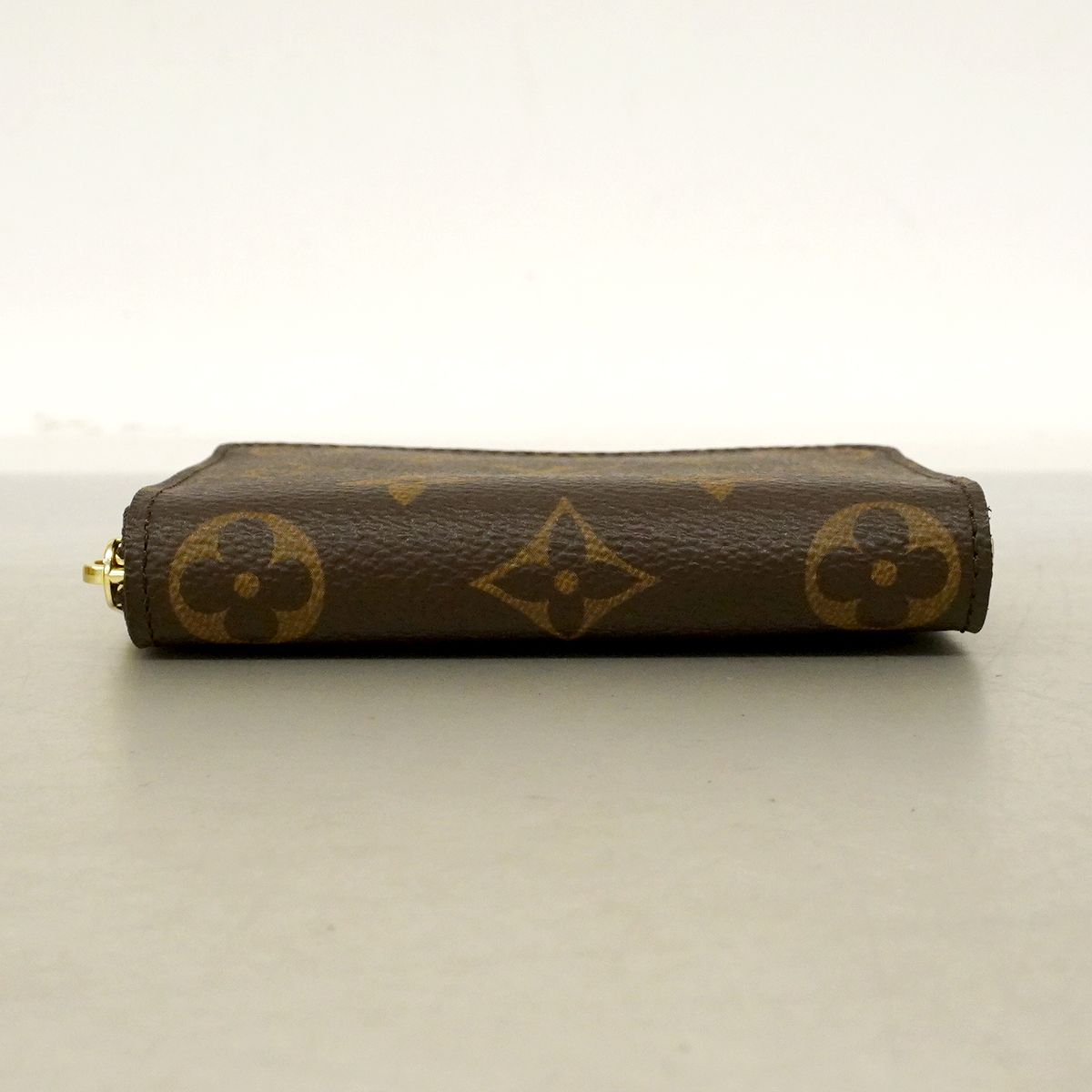 Louis Vuitton Coin Case Monogram Zippy Purse Brown — view 3