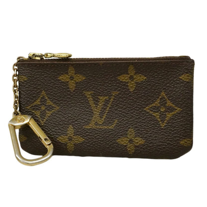 Louis Vuitton Coin Case Monogram Pochette Cles Brown
