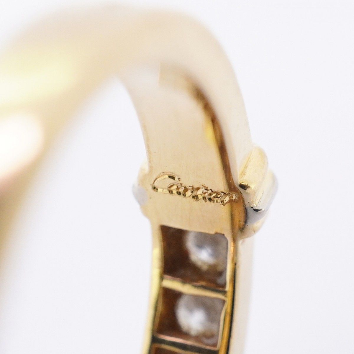Cartier Ring Contessa 18k Yellow Gold 18k White Diamond — view 4