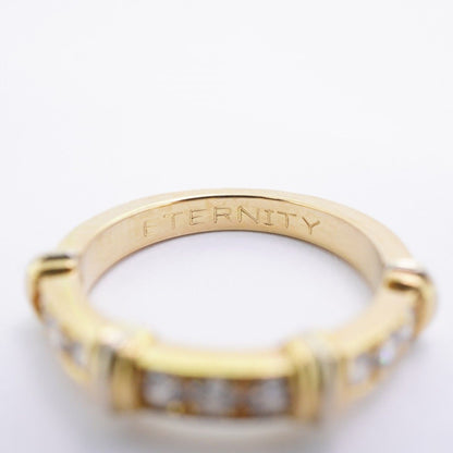 Cartier Ring Contessa 18k Yellow Gold 18k White Diamond — view 8