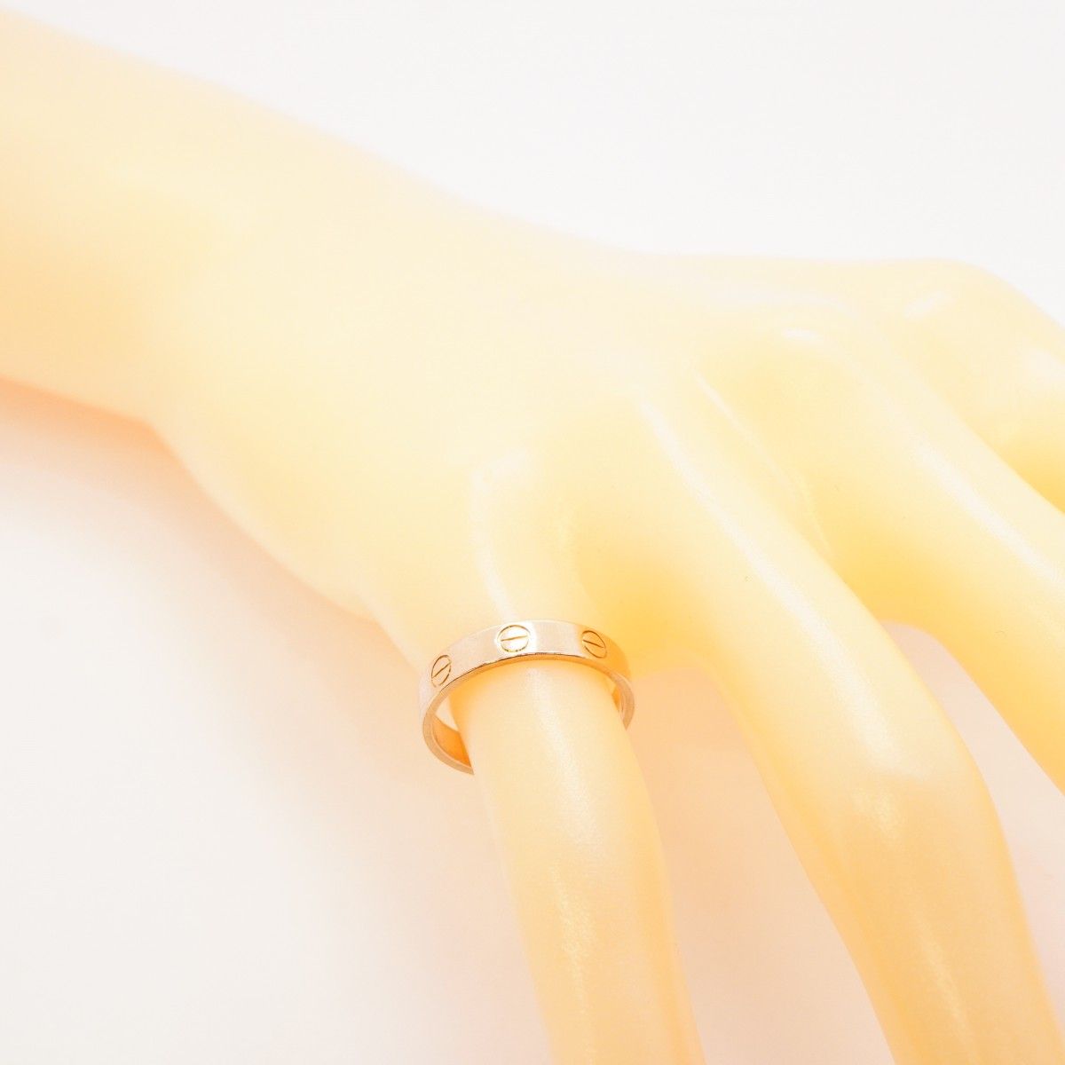 Cartier Ring Mini Love 18k Pink Gold — view 6