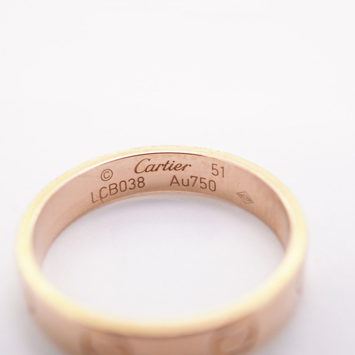 Cartier Ring Mini Love 18k Pink Gold — view 4