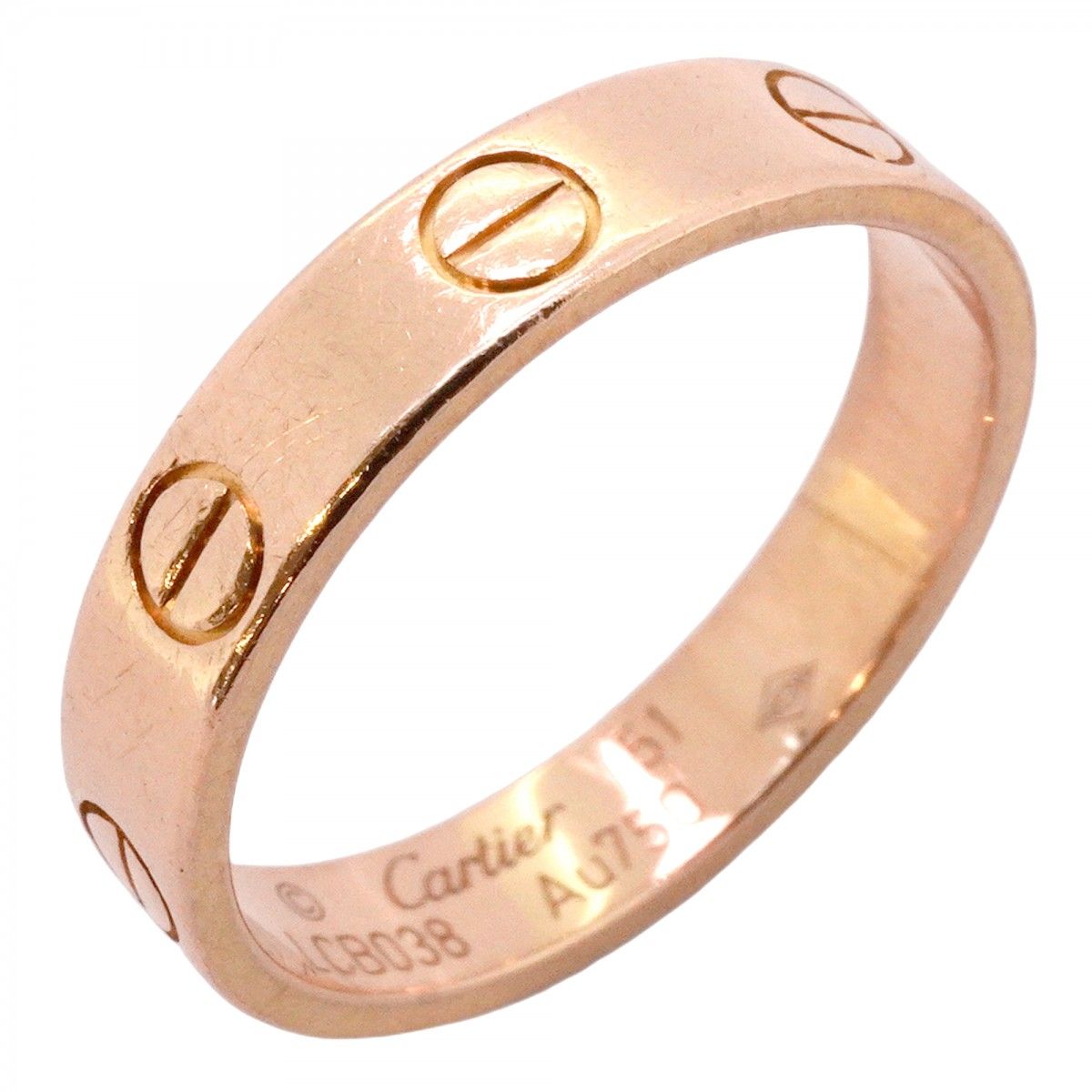 Cartier Ring Mini Love 18k Pink Gold