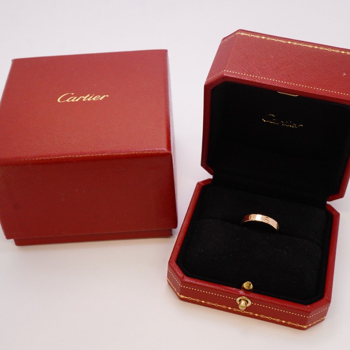Cartier Ring Mini Love 18k Pink Gold — view 8