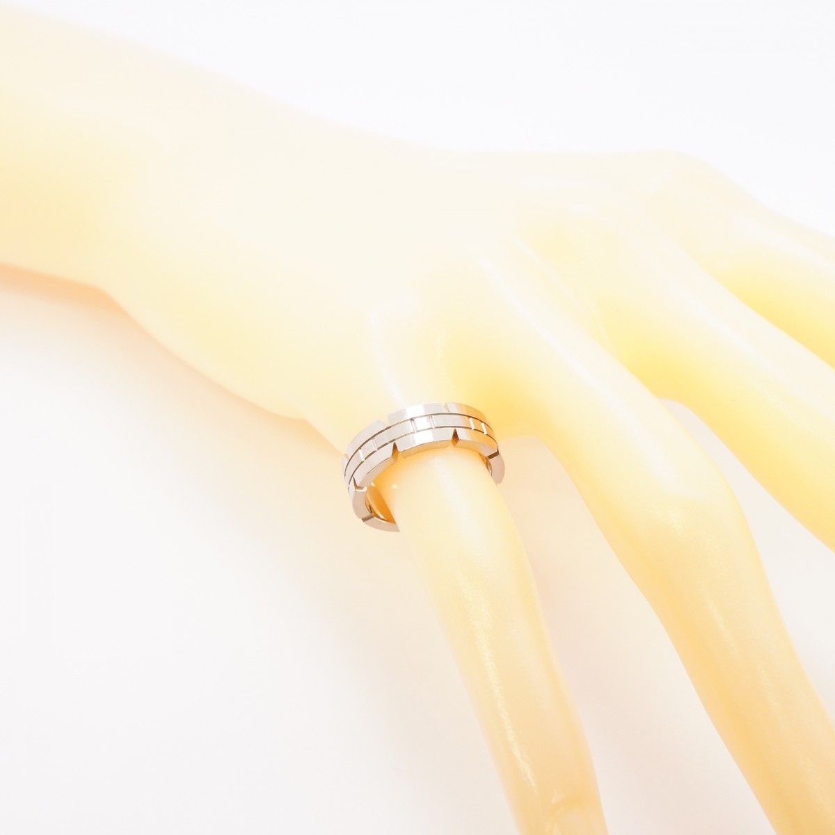 Cartier Ring Tank Francaise 18k White Gold — view 6