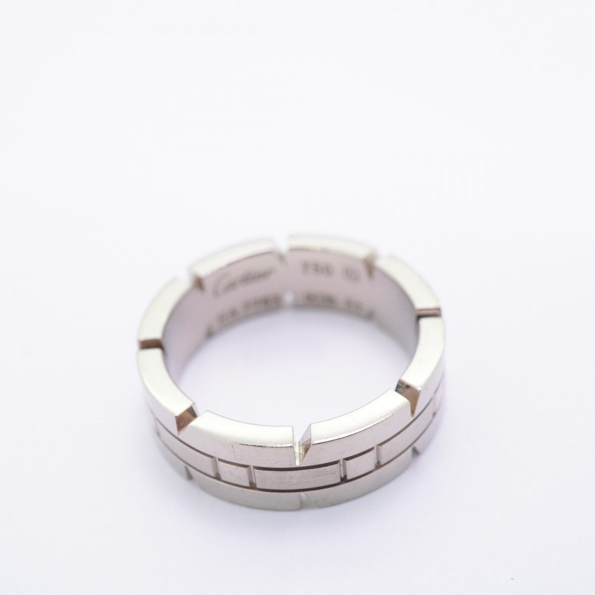Cartier Ring Tank Francaise 18k White Gold — view 3
