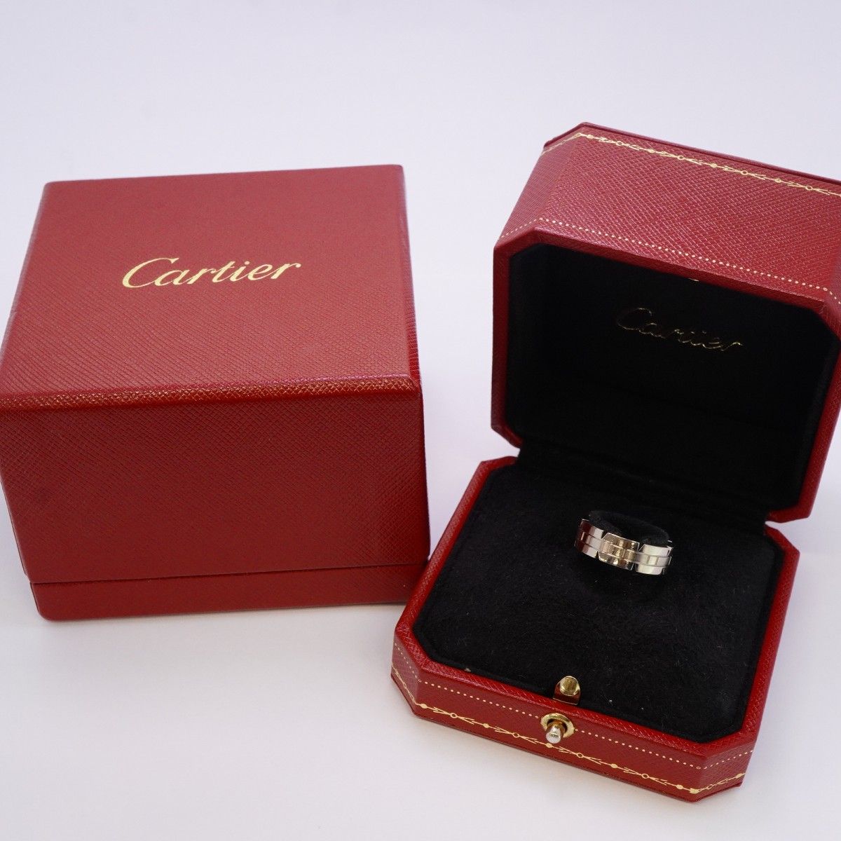 Cartier Ring Tank Francaise 18k White Gold — view 7