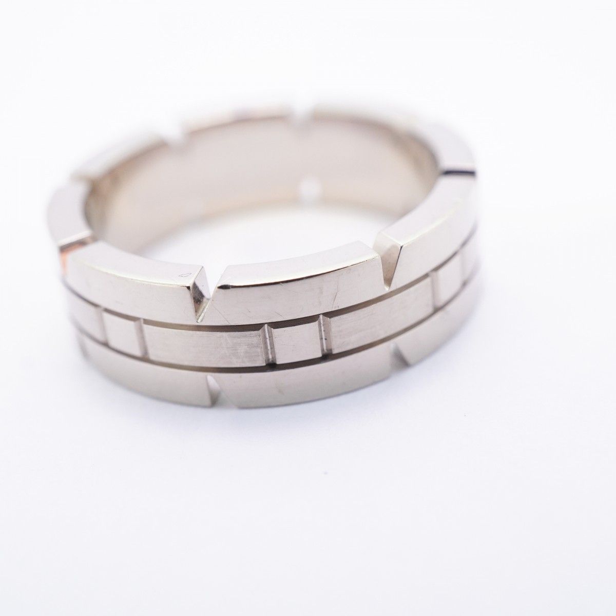 Cartier Ring Tank Francaise 18k White Gold — view 8