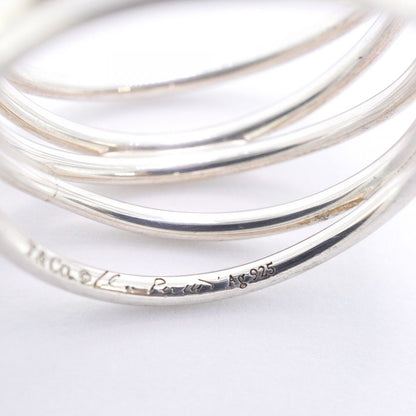 Tiffany & Co Ring Wave Row 925 Sterling Silver — view 5