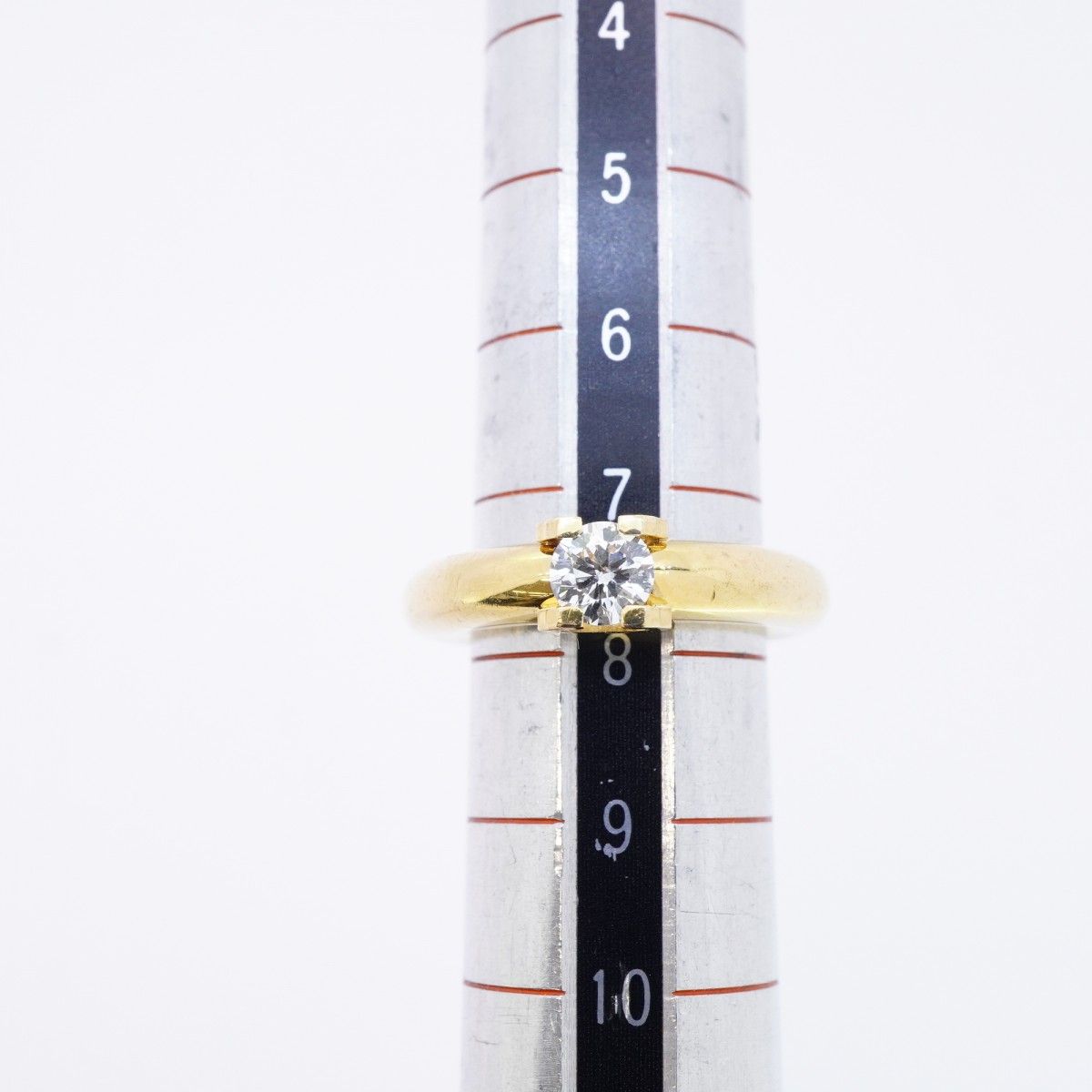 Cartier Ring C de Cartier 18k Yellow Gold Diamond — view 7