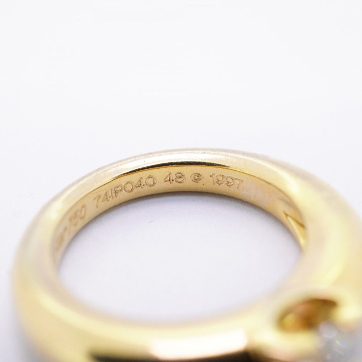 Cartier Ring C de Cartier 18k Yellow Gold Diamond — view 5