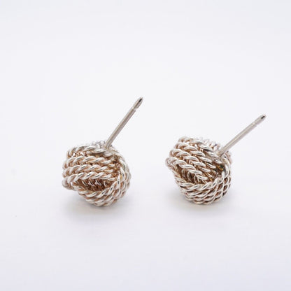Tiffany & Co Earrings Somerset Mesh Silver — view 3