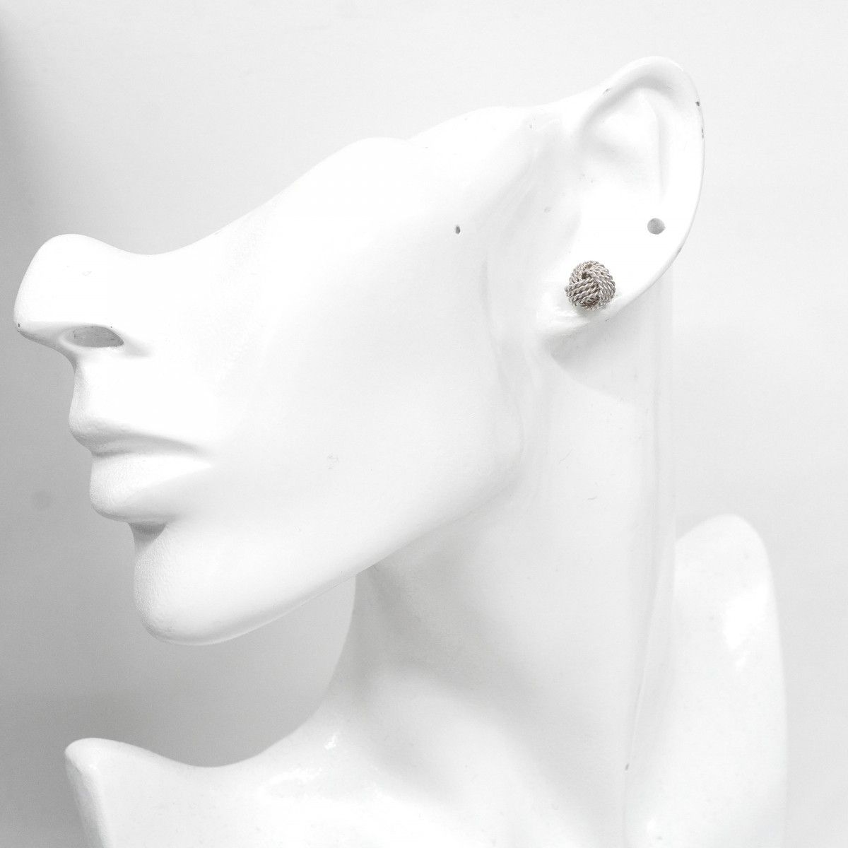 Tiffany & Co Earrings Somerset Mesh Silver — view 5