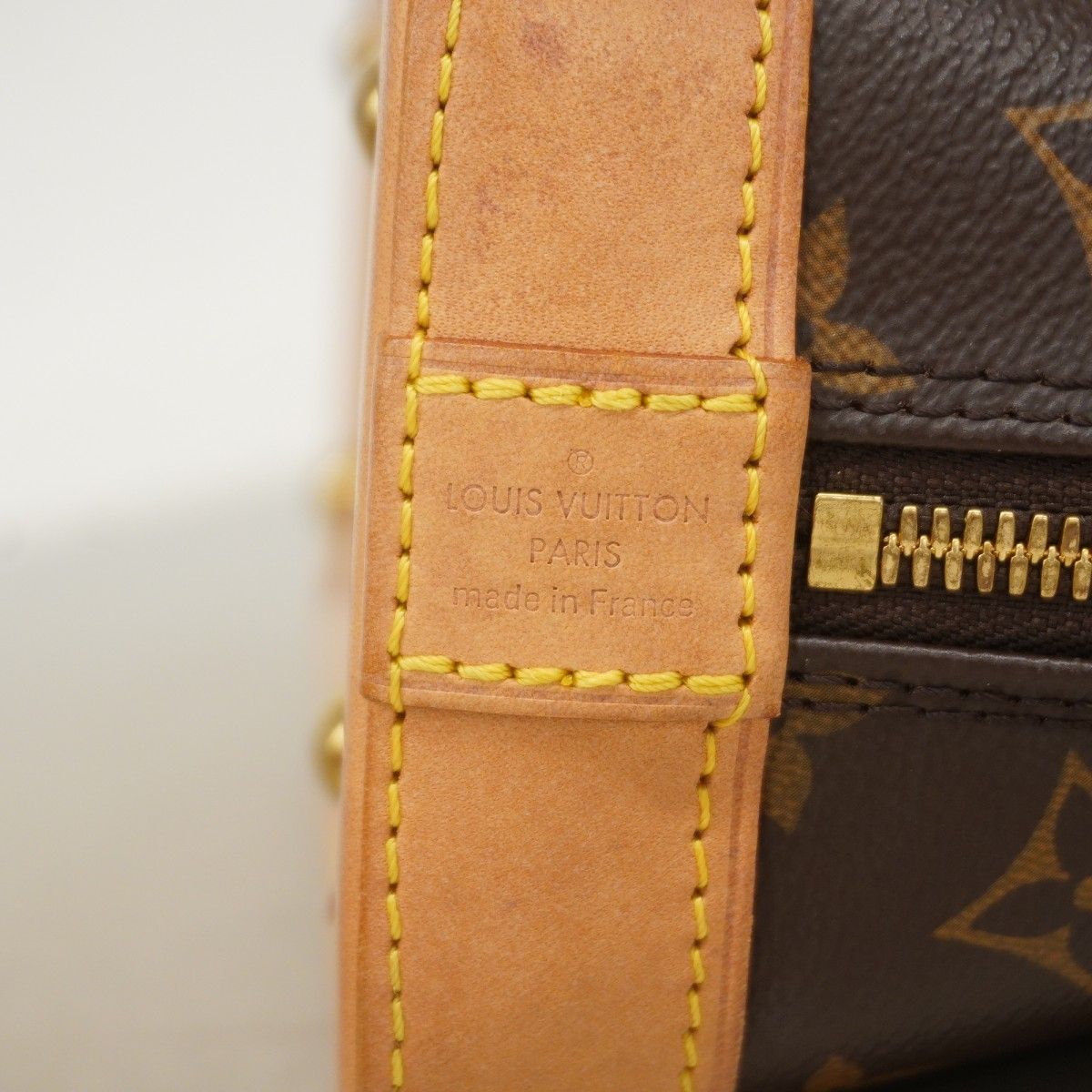 Louis Vuitton Handbag Monogram Alma BB Brown 2-Way — view 5