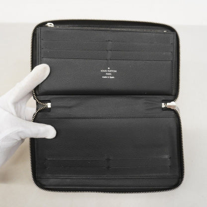 Louis Vuitton Wallet Damier Graphite Zippy Organizer NM Black Gray — view 3