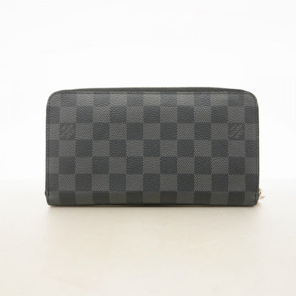 Louis Vuitton Wallet Damier Graphite Zippy Organizer NM Black Gray — view 7