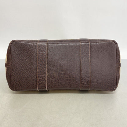 Hermes Tote Garden Party PM Toile Ash Brown Silver — view 3