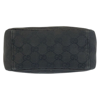 Gucci Black GG Canvas Shoulder Bag Pochette — view 8