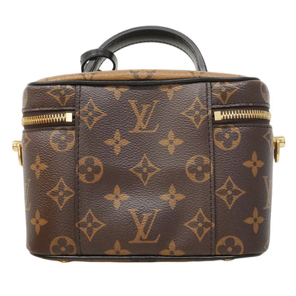 Louis Vuitton Handbag Monogram Reverse Vanity Nvpm Brown 2-Way — view 9