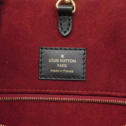 Louis Vuitton Tote Monogram Empreinte Bicolor On The Go Black Beige 2-Way — view 5