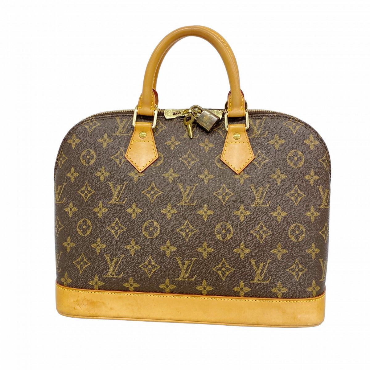 Louis Vuitton Handbag Monogram Alma Brown