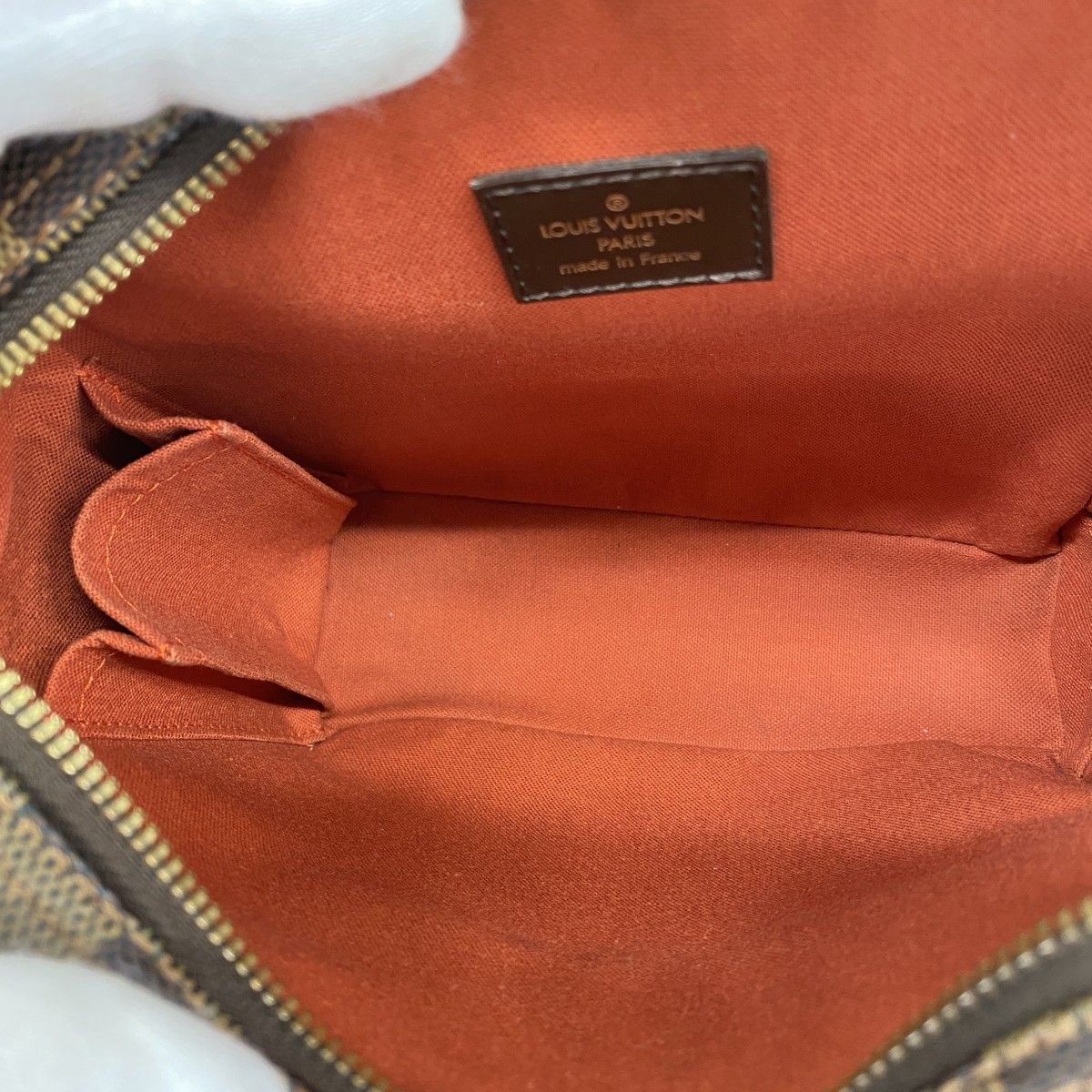 Louis Vuitton Shoulder Bag Damier Olaf PM Ebene — view 4