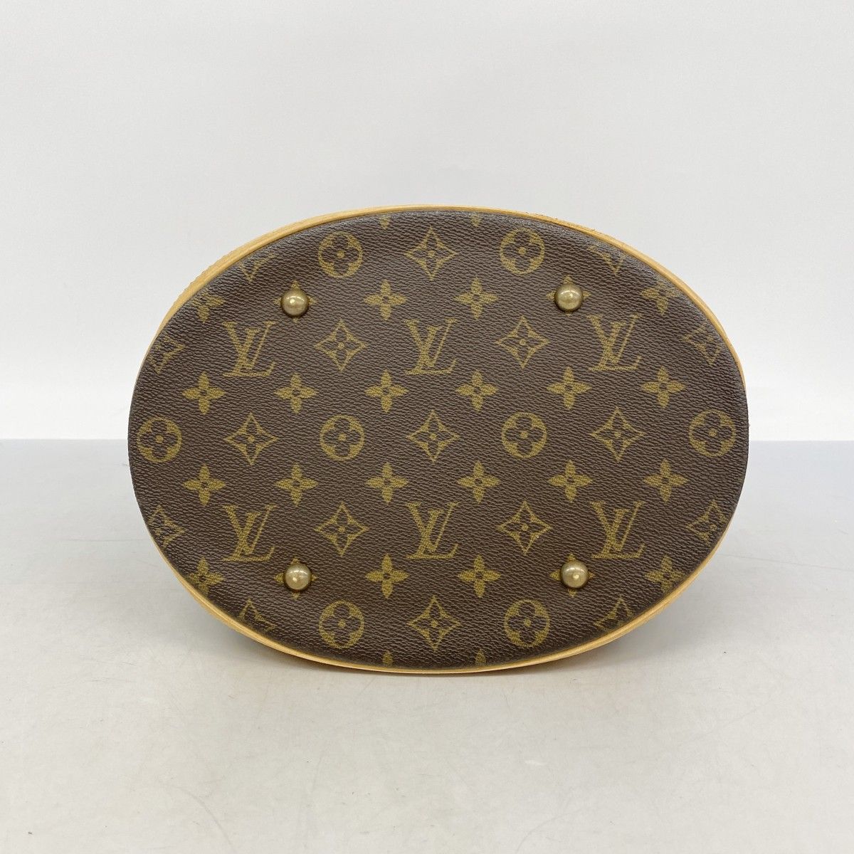 Louis Vuitton Tote Monogram Bucket GM Brown — view 3