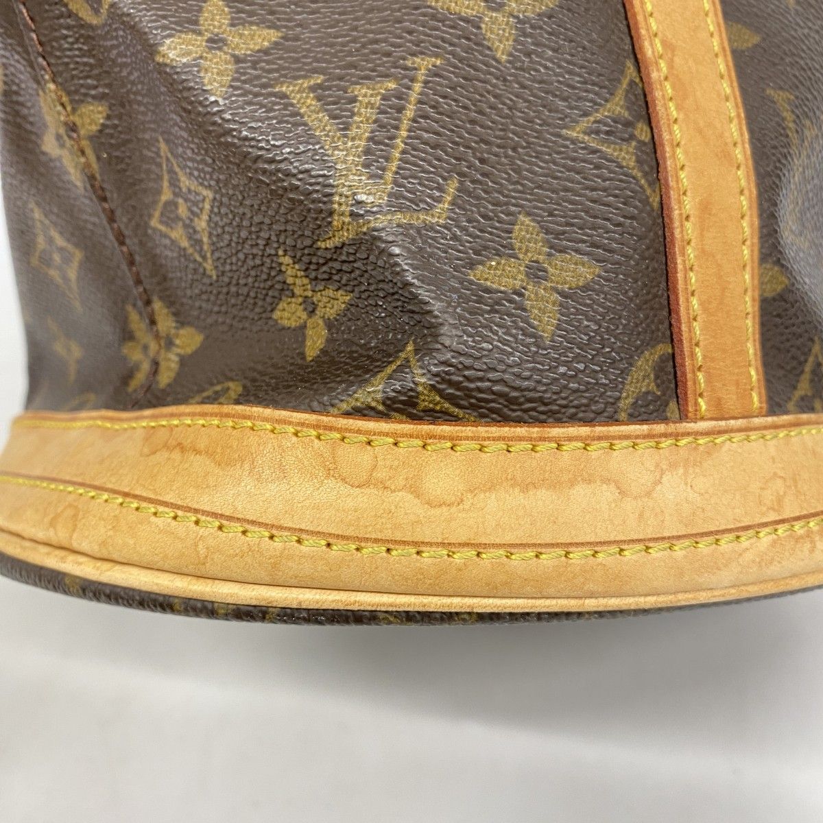Louis Vuitton Tote Monogram Bucket GM Brown — view 8