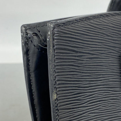 Louis Vuitton Handbag Epi Saint Jacques Noir — view 6