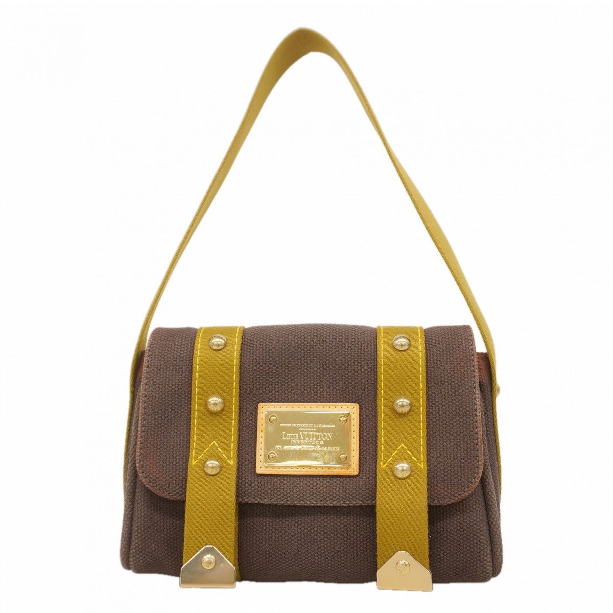 Louis Vuitton Shoulder Bag Antigua Sac Mule Blanc